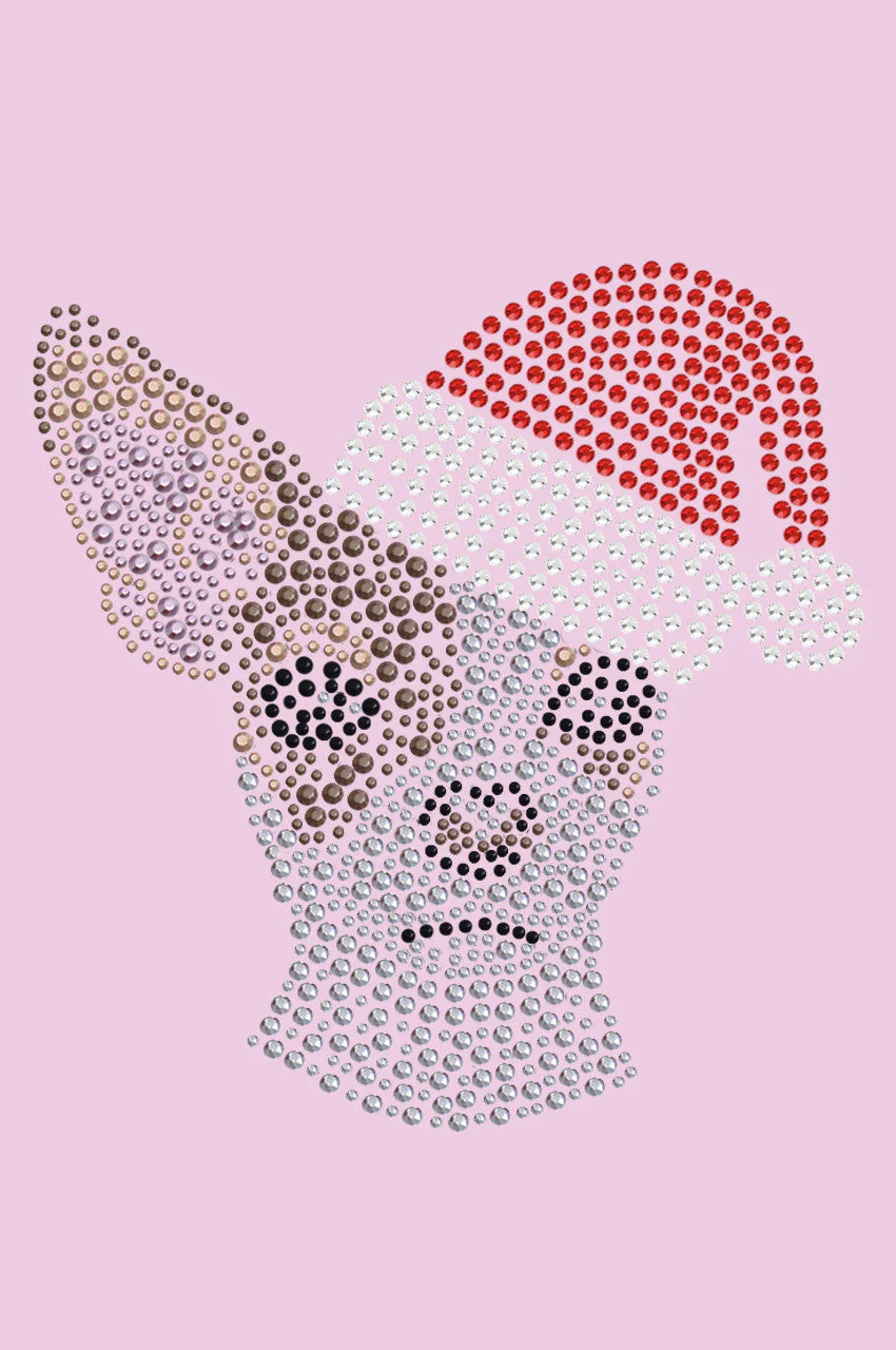 Chihuahua Face with Santa Hat - Bandana - Image 10