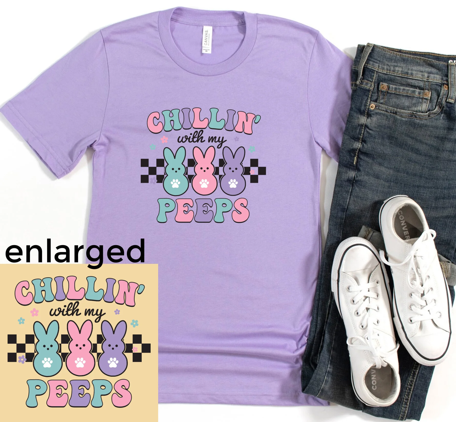 Chillin with My Peeps T-Shirt - Image 3