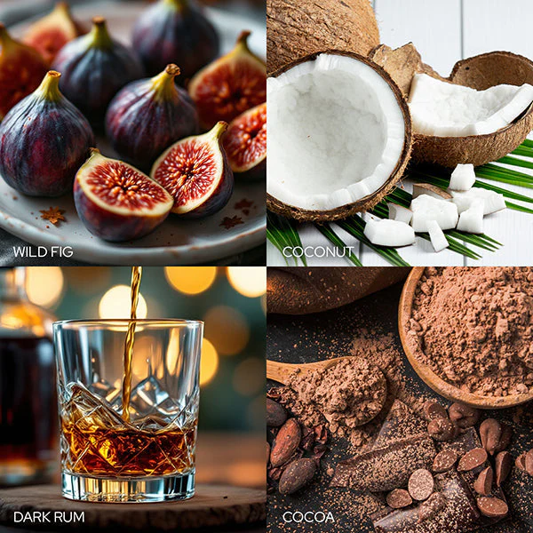 Dark Rum Pistachio Fig Candle - Image 4