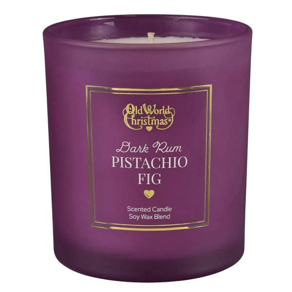 Dark Rum Pistachio Fig Candle - Image 6