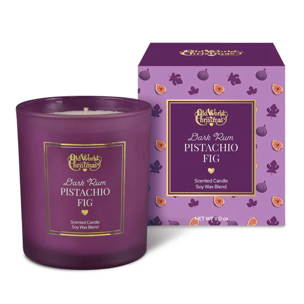 Dark Rum Pistachio Fig Candle - Image 7