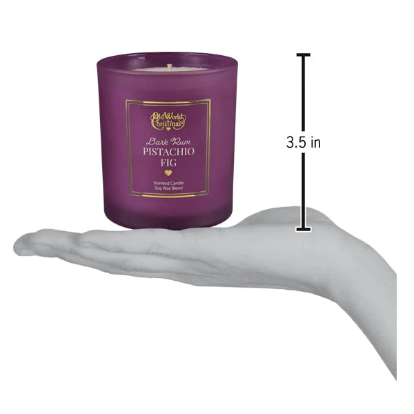 Dark Rum Pistachio Fig Candle - Image 8