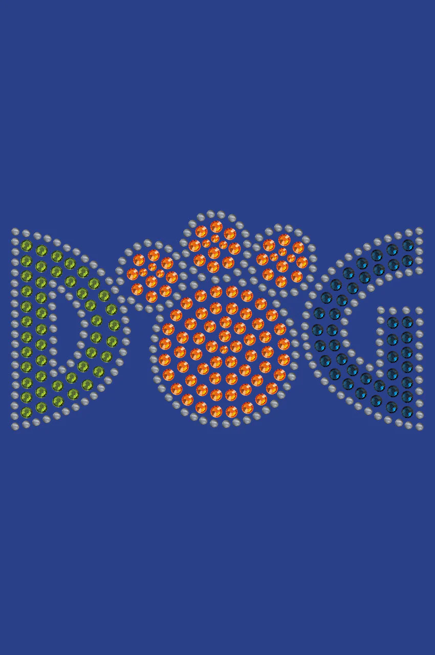 Dog (Rhinestones) bandana - Image 3