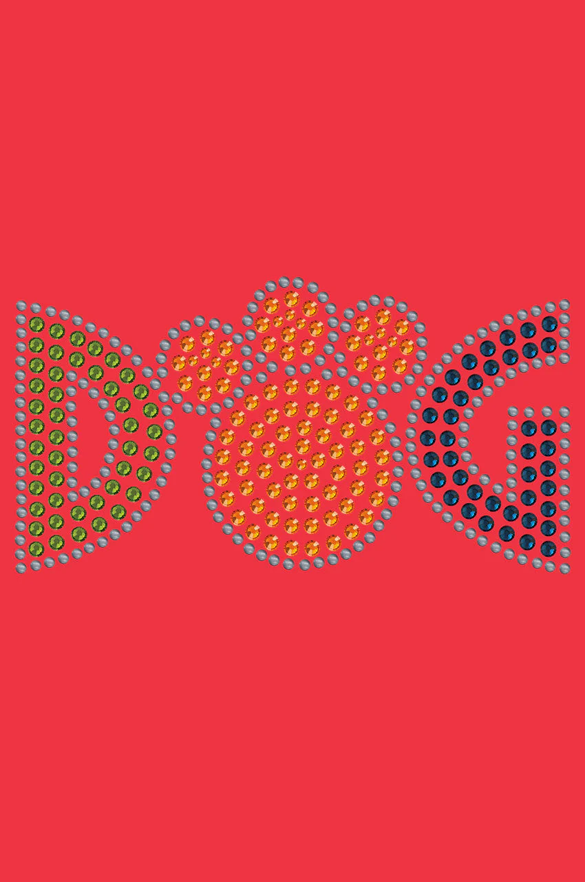 Dog (Rhinestones) bandana - Image 4