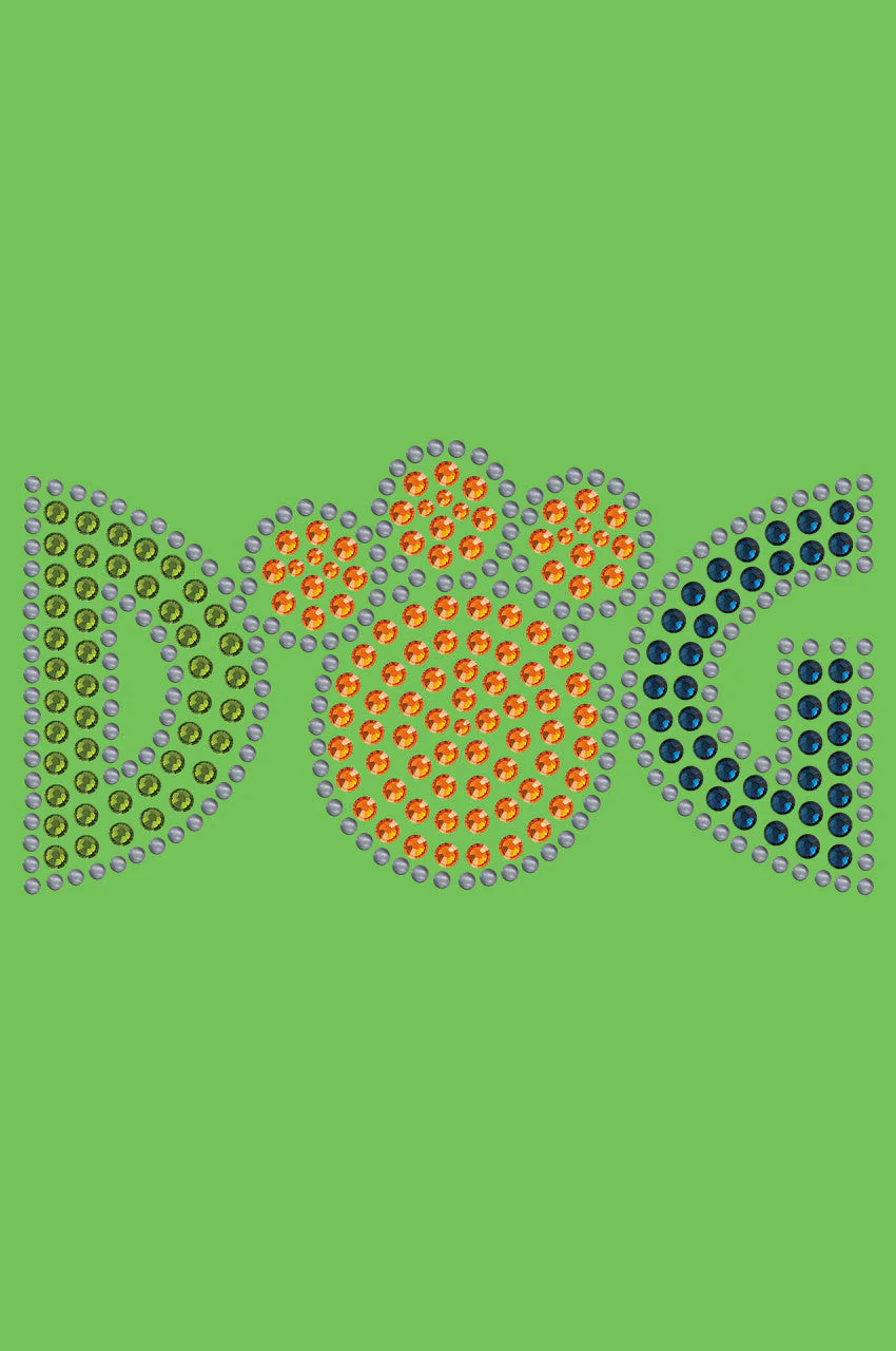Dog (Rhinestones) bandana - Image 5