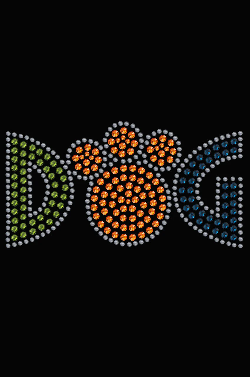 Dog (Rhinestones) bandana - Image 8