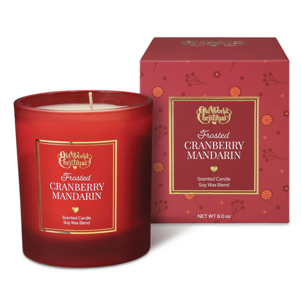Frosted Cranberry Mandarin Candle - Image 6