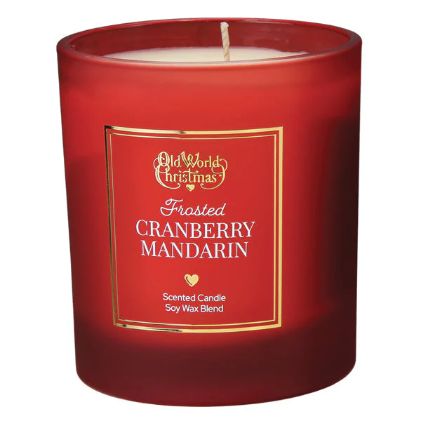 Frosted Cranberry Mandarin Candle - Image 7
