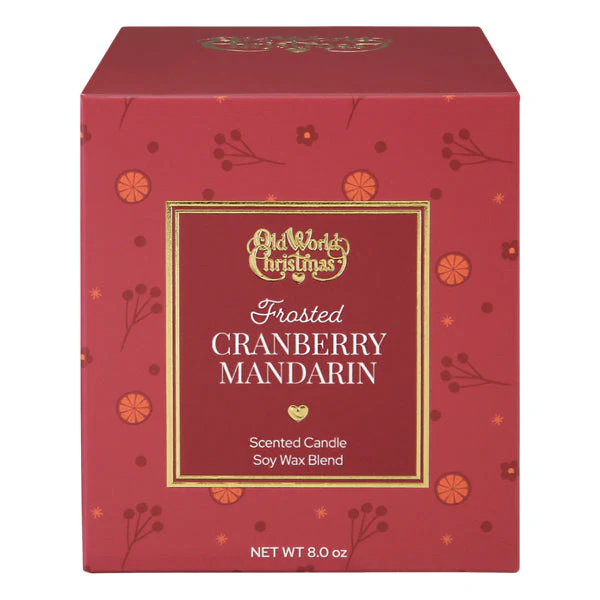 Frosted Cranberry Mandarin Candle - Image 8