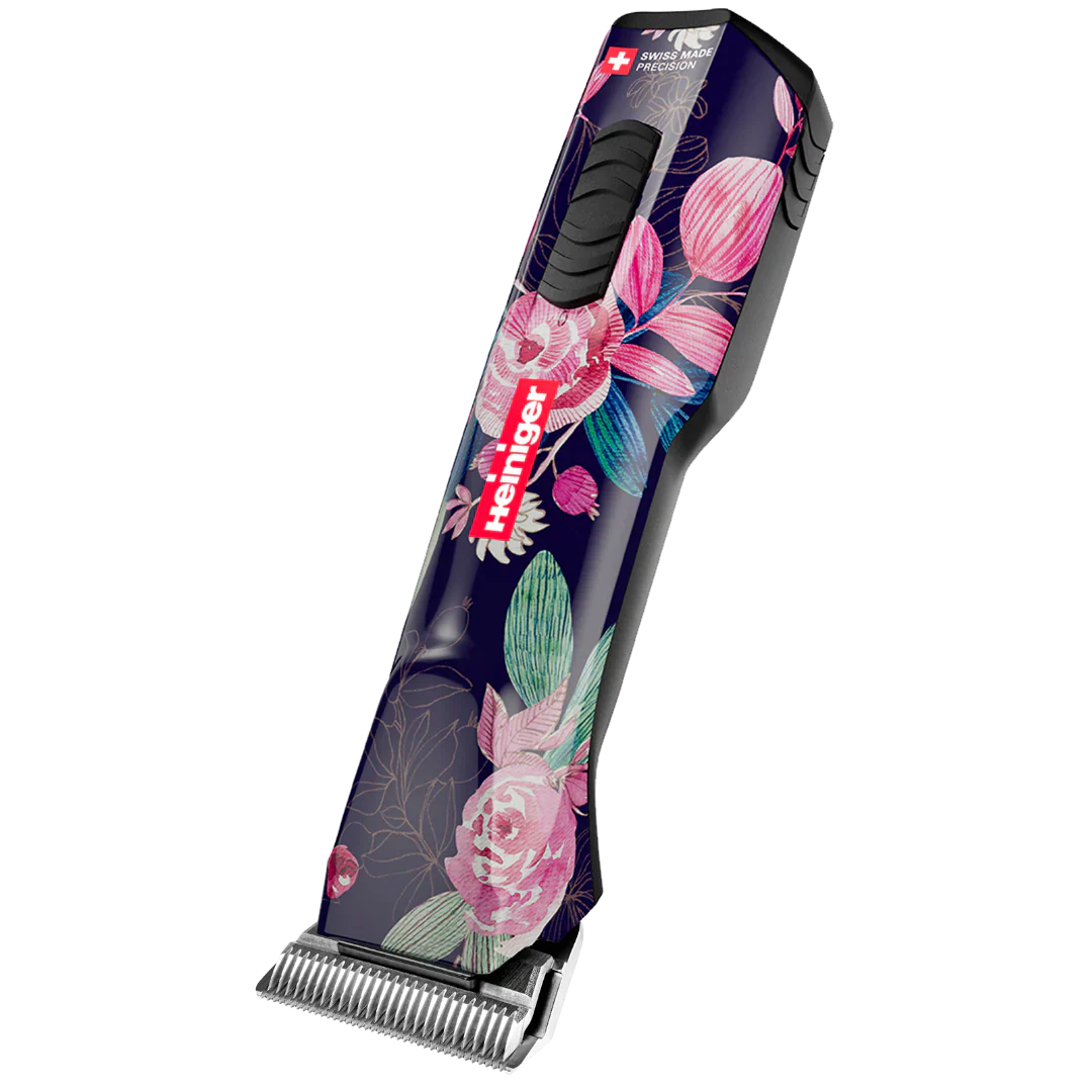 Limited Edition Flower Opal Cordless Clipper with 30W, and One Battery with Free Grip by Heiniger - Image 4