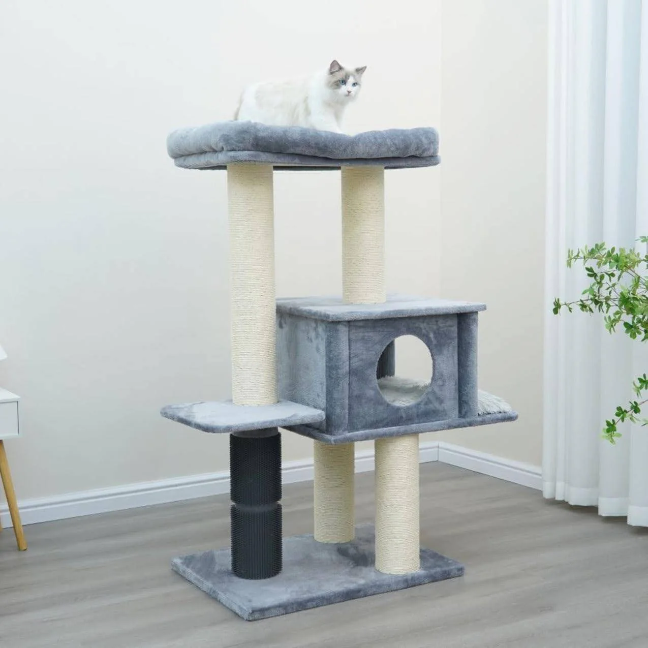 PetPals 57” Lulu Grand Cat Tree – Built for Big Cats - Image 5