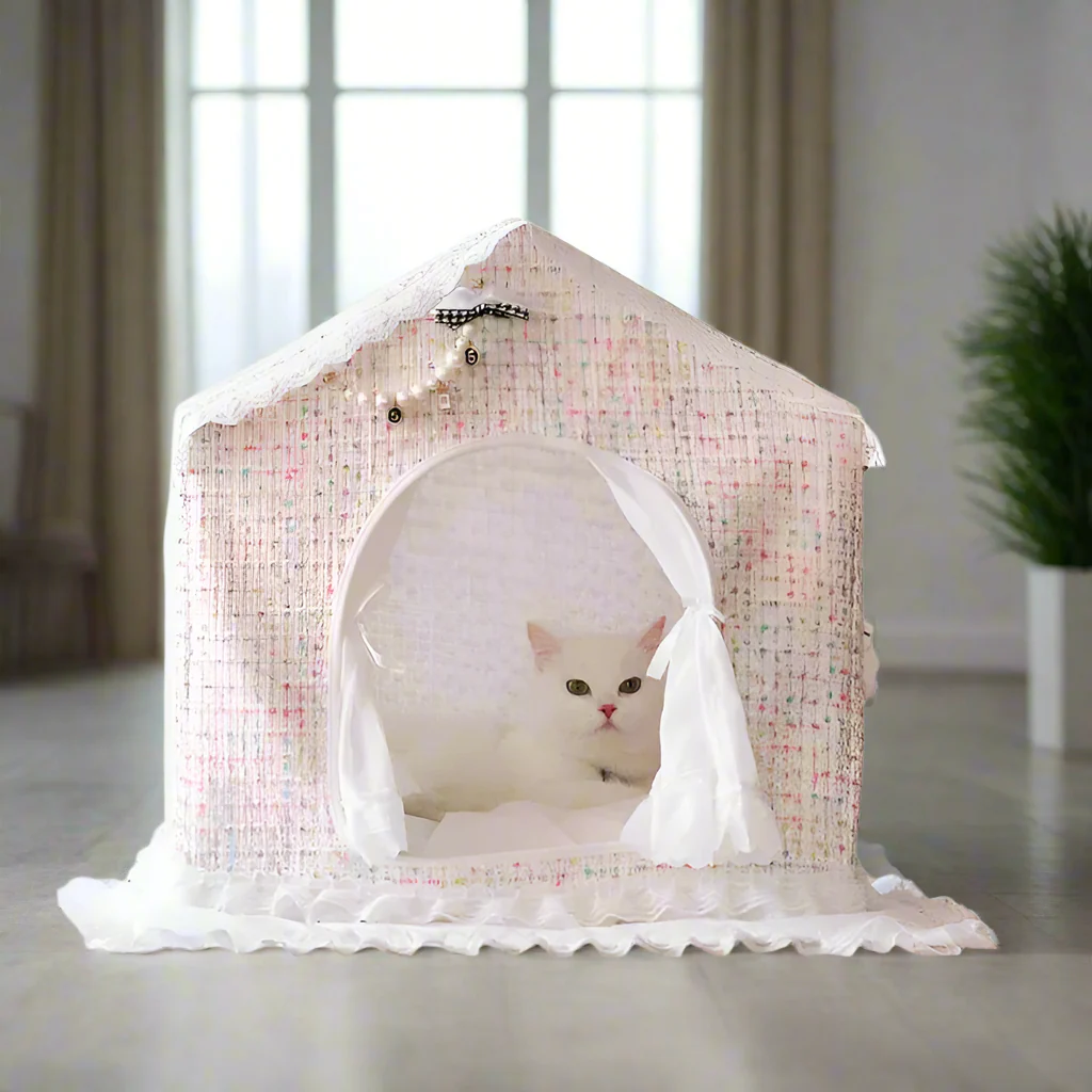Luxury Como Pet Triangle Bed - Image 10