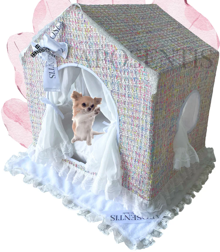 Luxury Como Pet Triangle Bed - Image 9