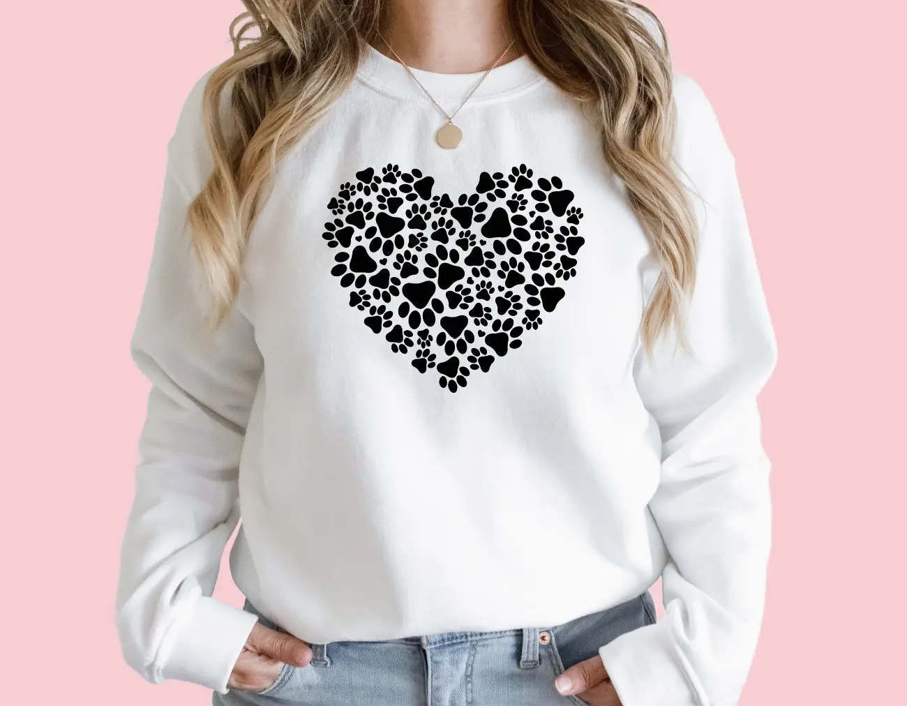 Women's Valentine Sweatshirt - Image 4